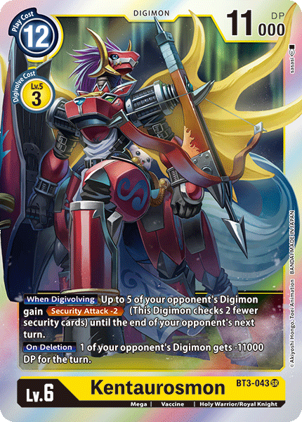 Kentaurosmon - BT3-043 - SR