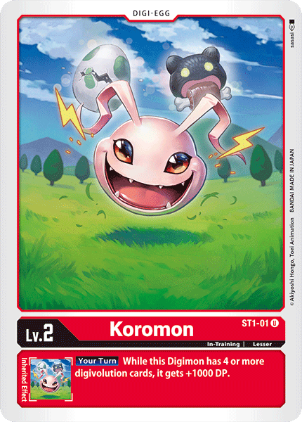 Koromon - ST1-01 - U