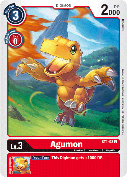 Agumon - ST1-03 - U