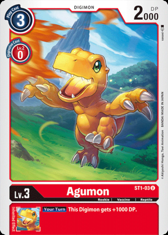 Agumon - ST1-03 - U