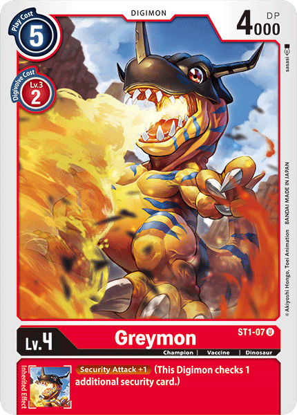 Greymon - ST1-07 - U