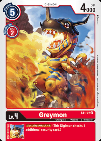 Greymon - ST1-07 - U