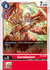 Garudamon - ST1-08 - U