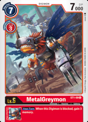 MetalGreymon - ST1-09 - R