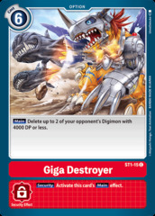 Giga Destroyer - ST1-15 - C