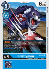 Grizzlymon - ST2-07 - C