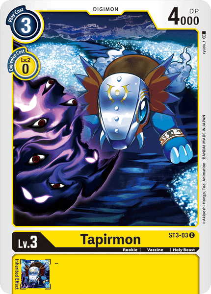 Tapirmon - ST3-03 - C