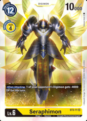 Seraphimon - ST3-11 - SR - Foil