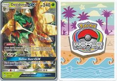 Decidueye GX - 12/149 - 2017 World Championship Card