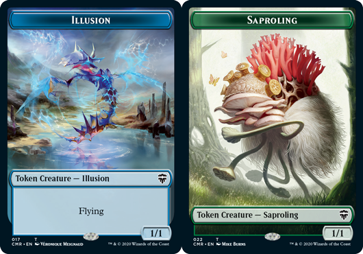 Illusion Token // Saproling Token