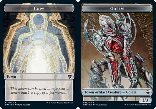 Copy Token // Golem Token - Foil