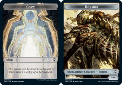 Copy Token // Horror Token - Foil