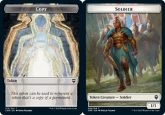 Copy Token // Soldier Token - Foil