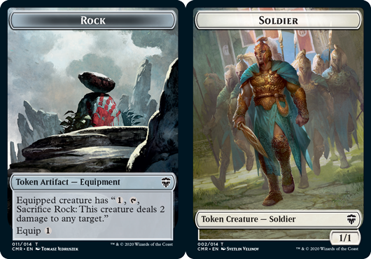 Rock Token // Soldier Token - Foil