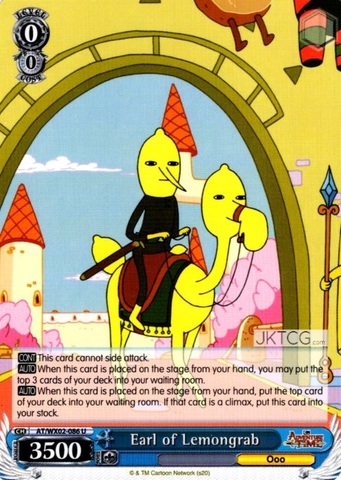 Earl of Lemongrab - AT/WX02-086 - U