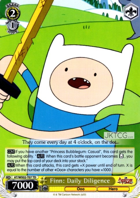Finn: Daily Diligence - AT/WX02-T07 - TD