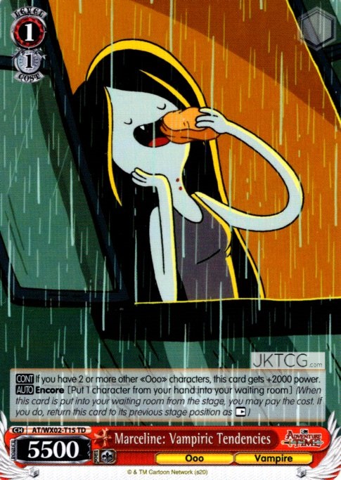 Marceline: Vampiric Tendencies - AT/WX02-T15 - TD