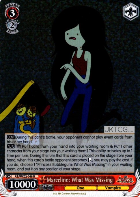 Marceline: What Was Missing - AT/WX02-048 - R