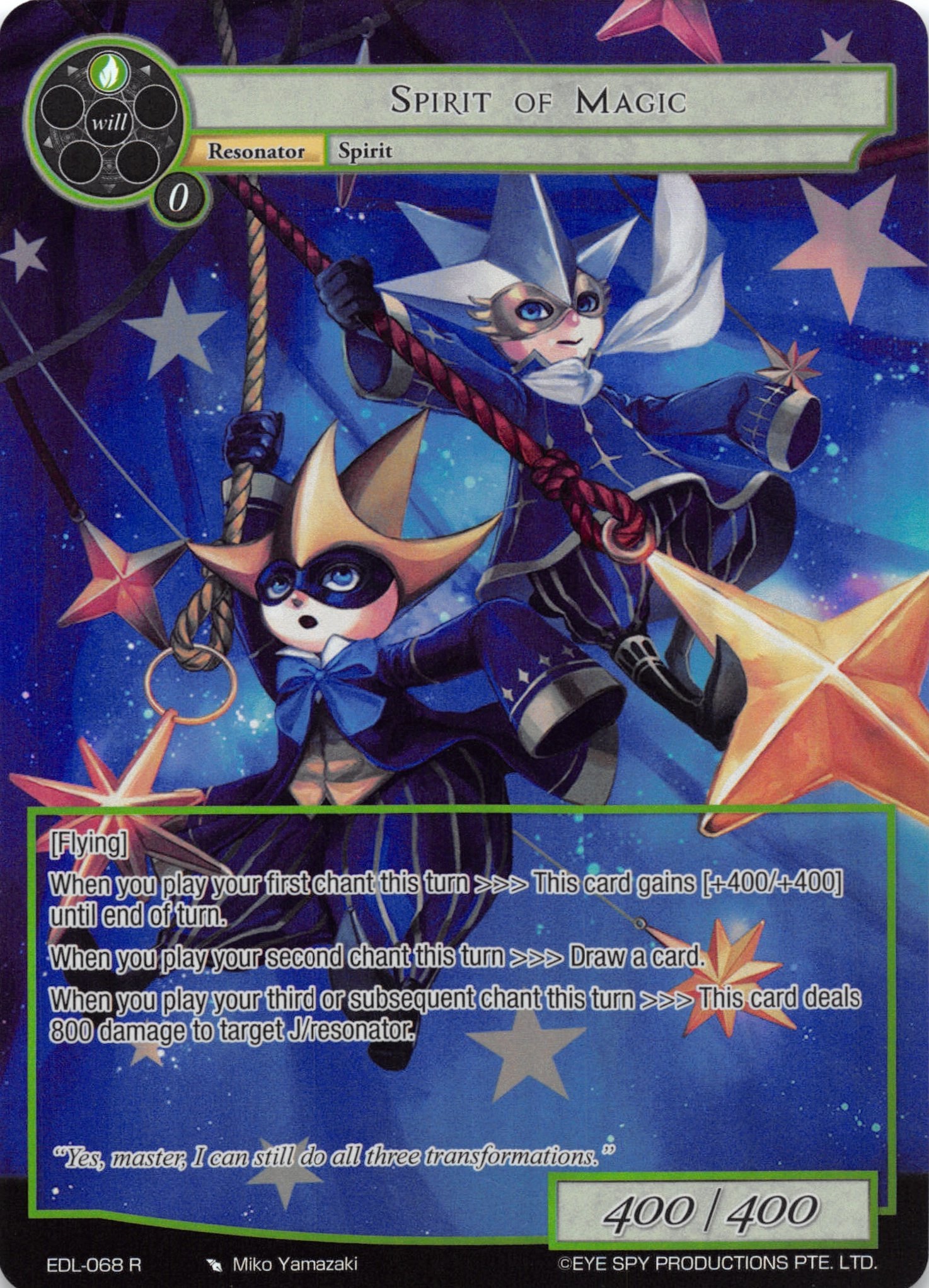 Spirit of Magic - EDL-068 - R - Full Art