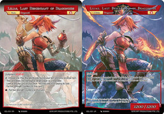 Lilias, Last Descendant of Dragonoids (Alternate Art) - EDL-031 R