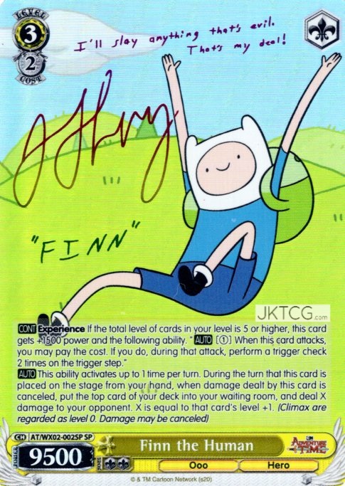 Finn the Human - AT/WX02-002SP - SP