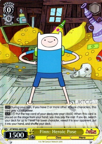 Finn: Heroic Pose - AT/WX02-003S - SR