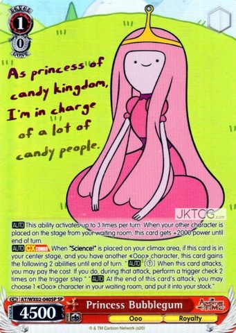 Princess Bubblegum - AT/WX02-040SP - SP