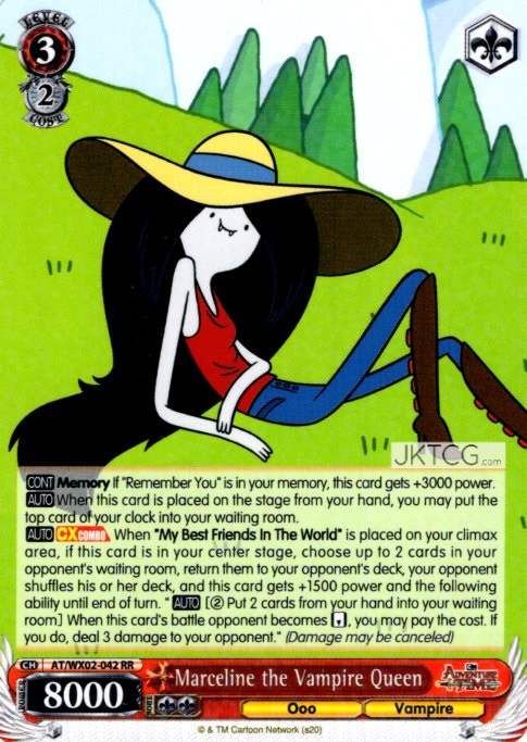 Marceline the Vampire Queen - AT/WX02-042 - RR