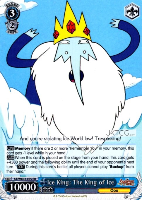 Ice King: The King of Ice - AT/WX02-075 - RR