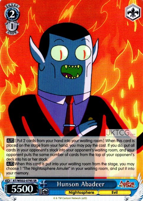 Hunson Abadeer - AT/WX02-079S - SR