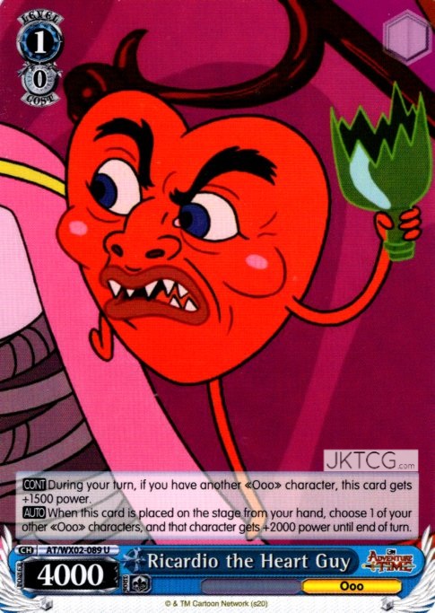 Ricardio the Heart Guy - AT/WX02-089 - U