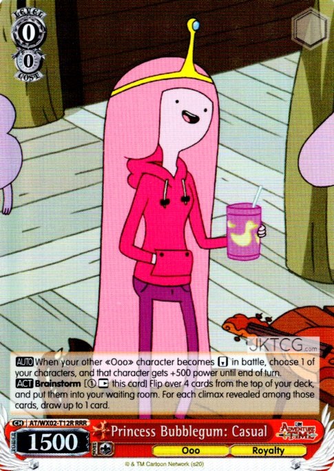 Princess Bubblegum: Casual - AT/WX02-T12R - RRR