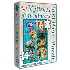 Kitten Adventurers 500pc Puzzle