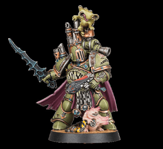 Space Marines - Plague Champion Gangrus