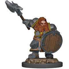 D&D Premium Painted Figure: W5 Male Dwarf Fighter