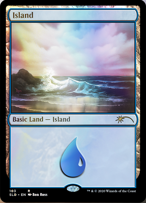 Island (103) - Foil - Happy Little Gathering