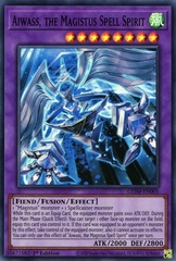 Aiwass, the Magistus Spell Spirit - GEIM-EN005 - Super Rare - 1st Edition