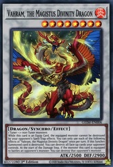 Vahram, the Magistus Divinity Dragon - GEIM-EN006 - Super Rare - 1st Edition