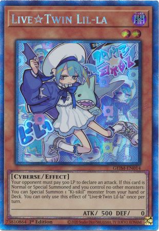 Live Twin Lil-la - GEIM-EN014 - Collectors Rare - 1st Edition