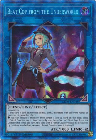 Beat Cop from the Underworld - GEIM-EN048 - Collectors Rare - 1st Edition