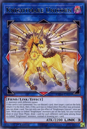 Licorne Knightmare - GEIM-EN050 - Rare - 1ere edition // Genesis Impact - GEIM