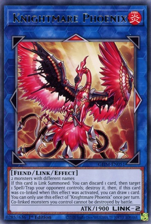 Knightmare Phoenix - GEIM-EN051 - Rare - 1st Edition