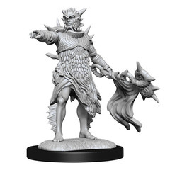 Magic: The Gathering Unpainted Miniatures: Coralhelm Commander & Halimar Wavewatch (Merfolk)