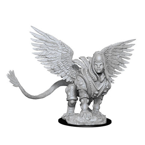 Magic: The Gathering Unpainted Miniatures: Isperia, Law Incarnate (Sphinx) (90186)