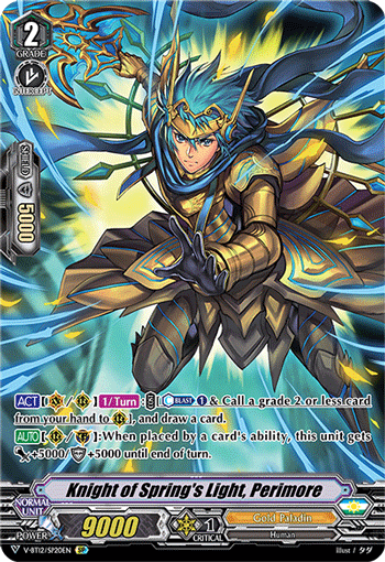 Knight of Springs Light, Perimore - V-BT12/SP20EN - SP