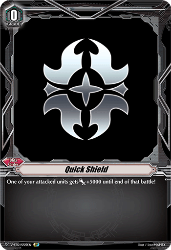 Quick Shield (Gold Paladin) - V-BT12/SP29EN - SP