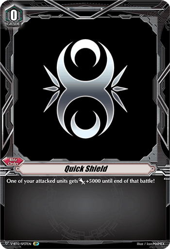 Quick Shield (Genesis) - V-BT12/SP37EN - SP