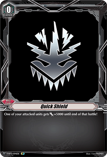 Quick Shield (Narukami) - V-BT12/SP41EN - SP