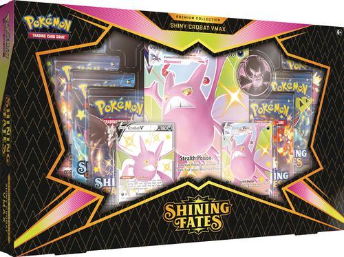 Shining Fates Premium Collections - Shiny Crobat V - Pokemon Sealed ...