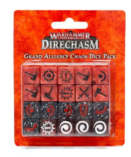 Warhammer Underworlds: Direchasm - Grand Alliance: Chaos Dice Pack